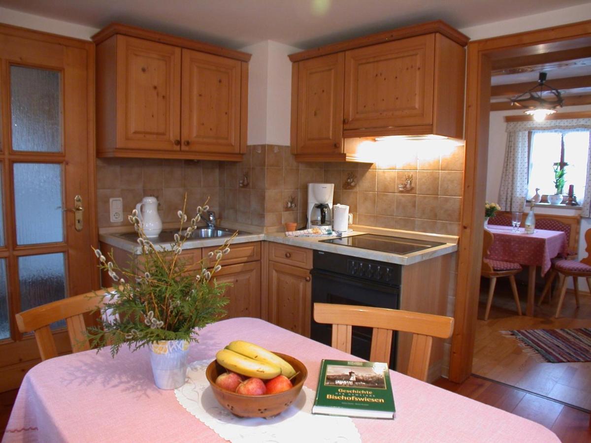 Haus Waidmannsglueck Appartement Bischofswiesen Buitenkant foto
